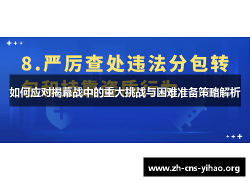 如何应对揭幕战中的重大挑战与困难准备策略解析
